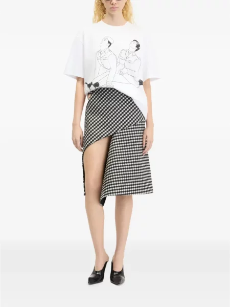 Tricou Jean Paul Gaultier alb