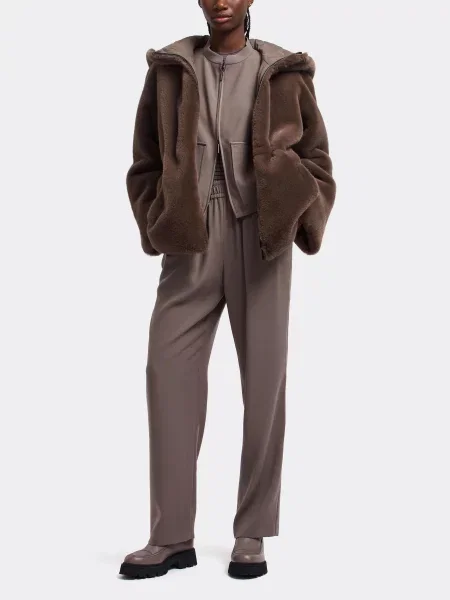 Классические брюки Emporio Armani бежевые