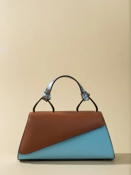 Кожаная сумка Cromia коричневая