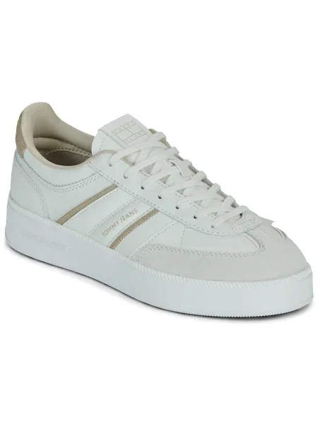 Tommy Jeans Rövid szárú sportcipők THE GREENWICH EDGE bézs fehér