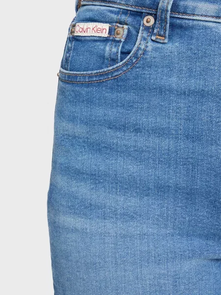 Укороченные джинсы Calvin Klein Jeans синие
