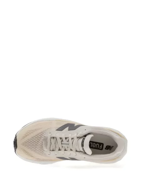Велурени маратонки New Balance Fresh Foam с връзки синьо