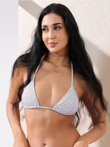 Sinsay plavky horní díl levandulová