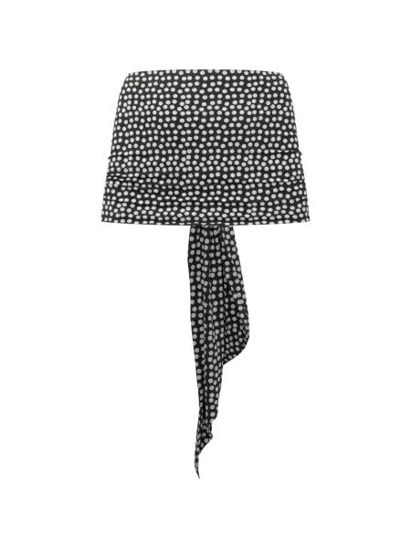 Fular Chiara Boni La Petite Robe cu buline negru