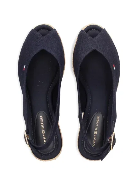 Espadrile Tommy Hilfiger cu pană albastru