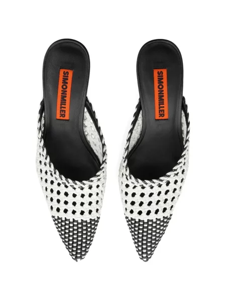 Papuci tip mules Simon Miller negru