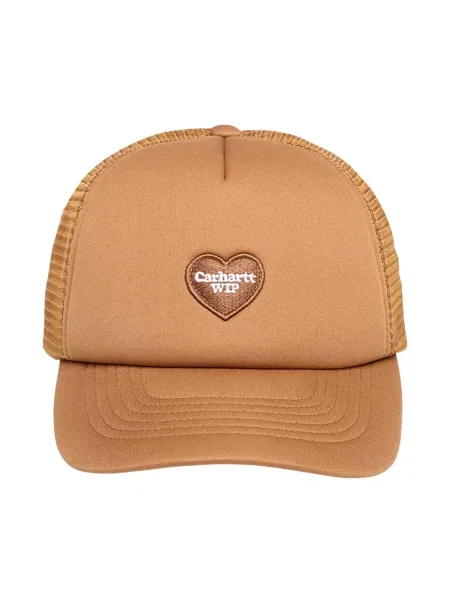 Czapka z daszkiem Carhartt Wip brązowa