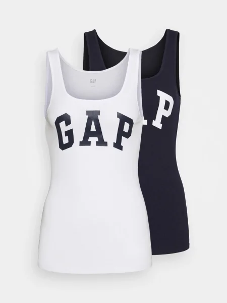 Tricou Gap cu autograf alb