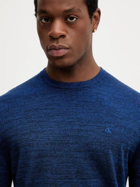 Calvin Klein Pulóver kobaltkék kék