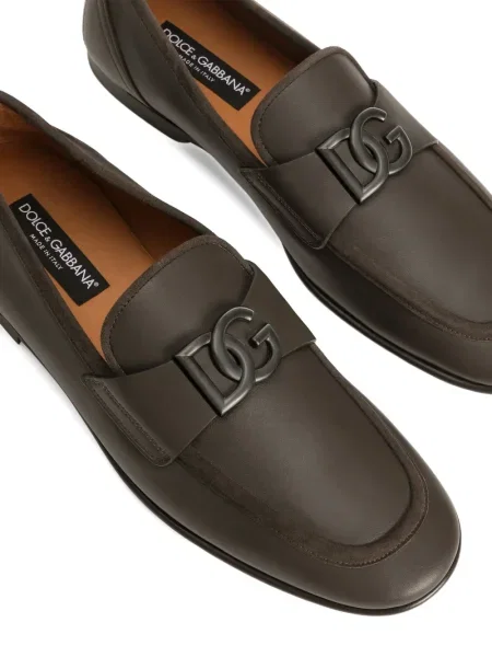 Pantofi loafer Dolce & Gabbana maro
