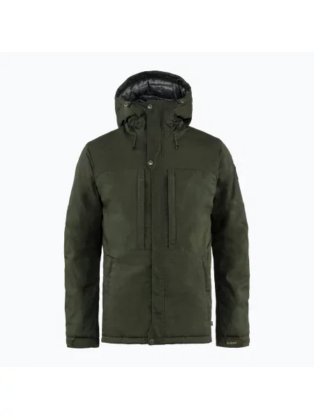 Geacă izolată pentru bărbați Fjällräven Skogsö Padded deep forest