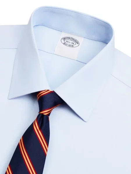 Cămașă Brooks Brothers lungă albastru