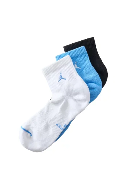 Jordan Șosete azur / negru alb