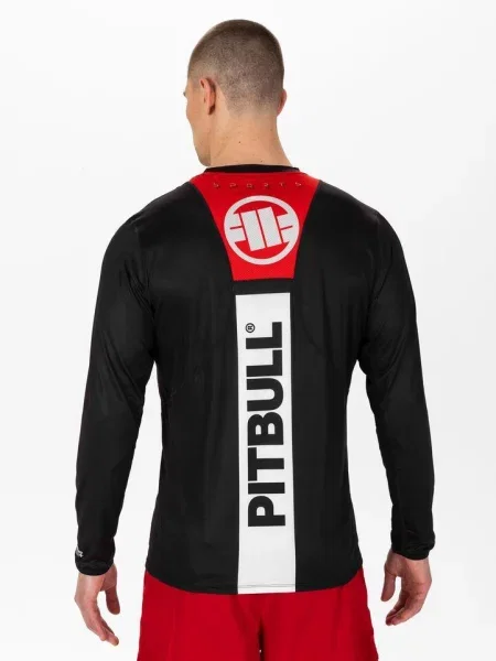 Longsleeve Pitbull Mesh Performance Pro plus Hilltop Sports czarna