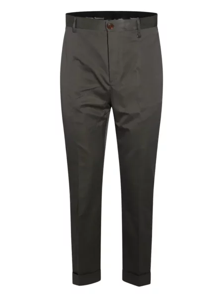 Kalhoty Vivienne Westwood šedé