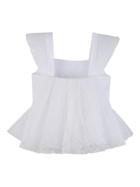 Top dziecięcy Givenchy biały