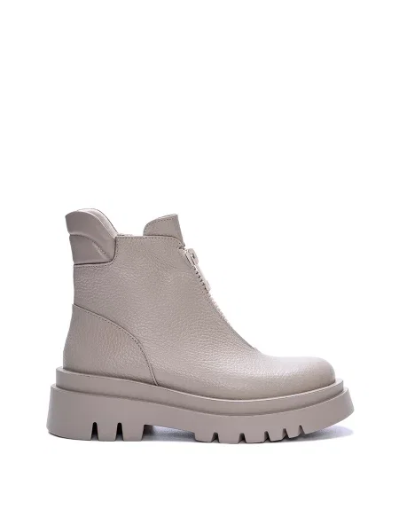 Alex Bell Черевики хутро бежевий