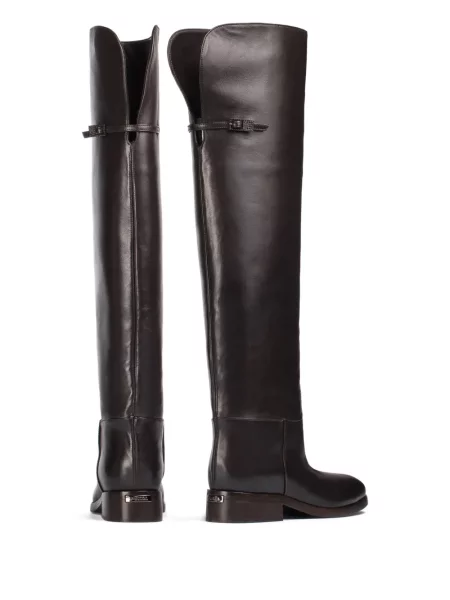 Botine Le Silla din piele maro
