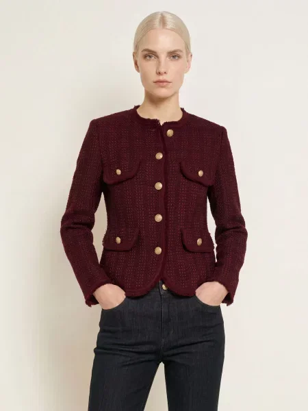 Marynarka S.oliver Black Label czerwona
