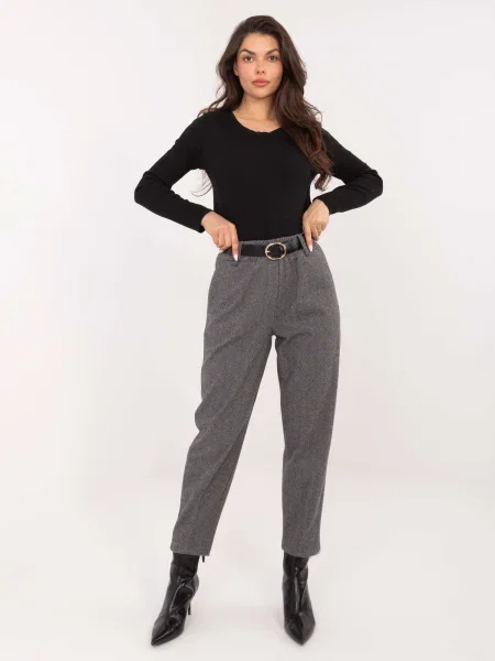 Pantaloni Rue Paris negru