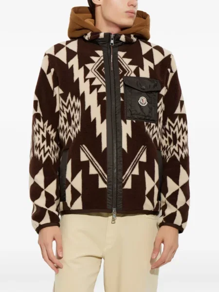 Flisas megztinis Moncler ruda