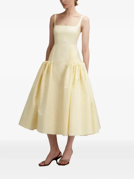 Rochie midi The Arkow galben
