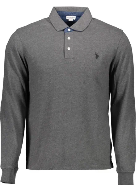Polo U.s. Polo Assn. cu mâneci lungi gri