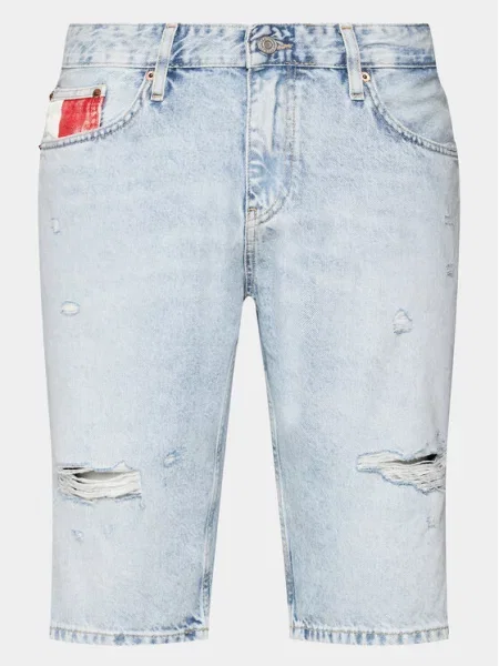 Tommy Jeans Džínové šortky Ryan modrá