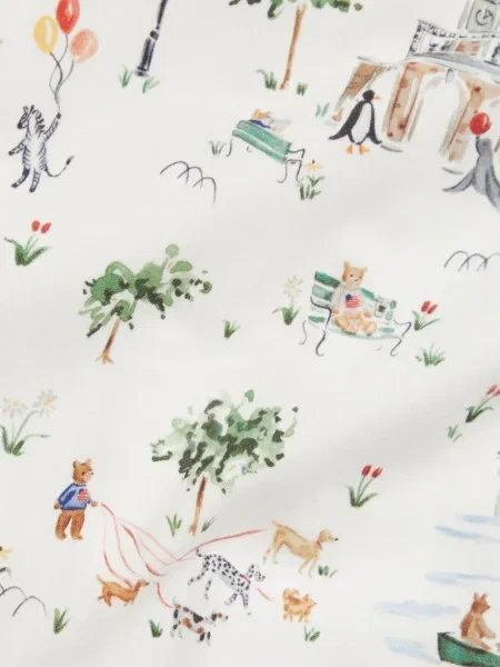Πιτζάμας Polo Ralph Lauren λευκό