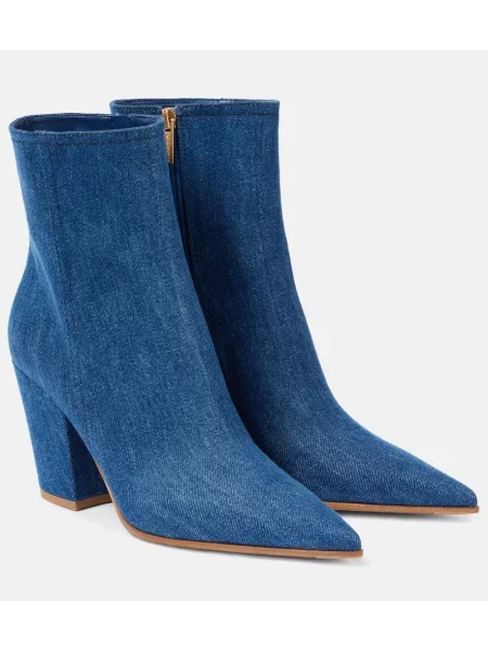 Cizme scurte Gianvito Rossi albastru