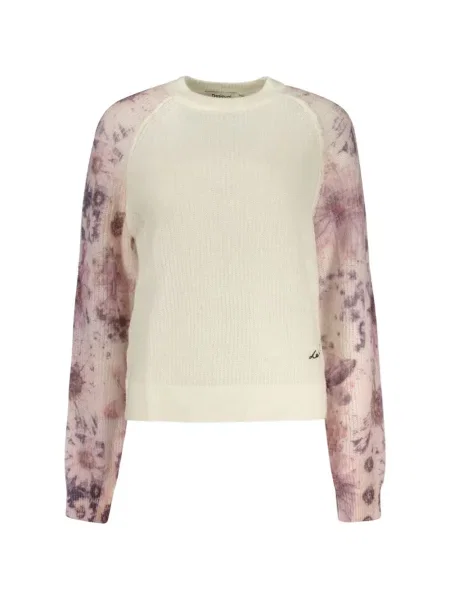 Pulover Desigual cu model floral cu imagine