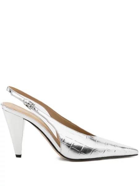Pantofi cu toc Michael Kors gri
