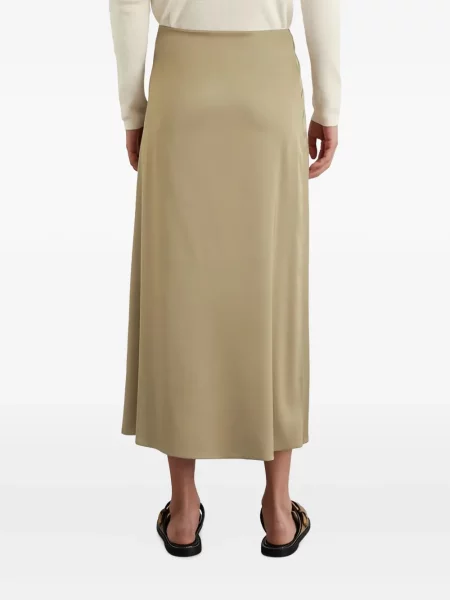 Fustă midi Marc O'polo până la genunchi maro