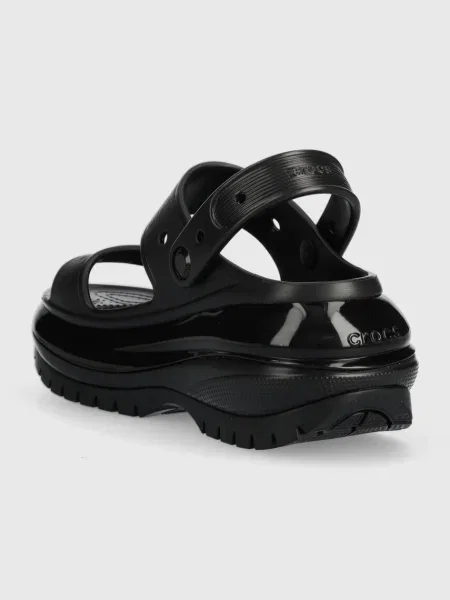 Pantofle Crocs Classic Mega Crush Sandal černé