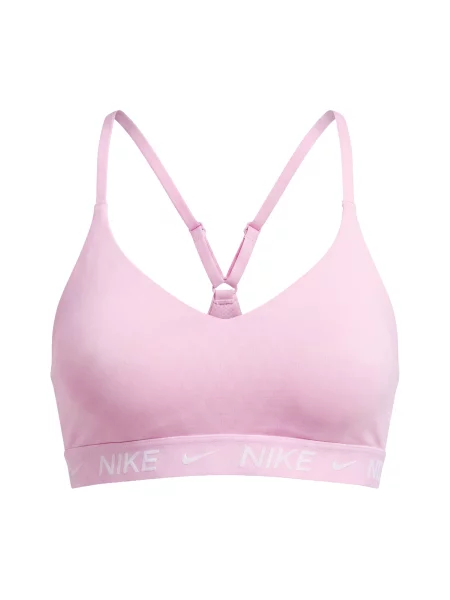 NIKE Sutien sport INDY roz alb