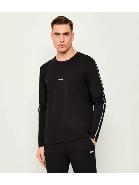 BOSS BLACK Top de pijama Unique negru