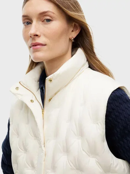 Пуховий жилет Tommy Hilfiger білий