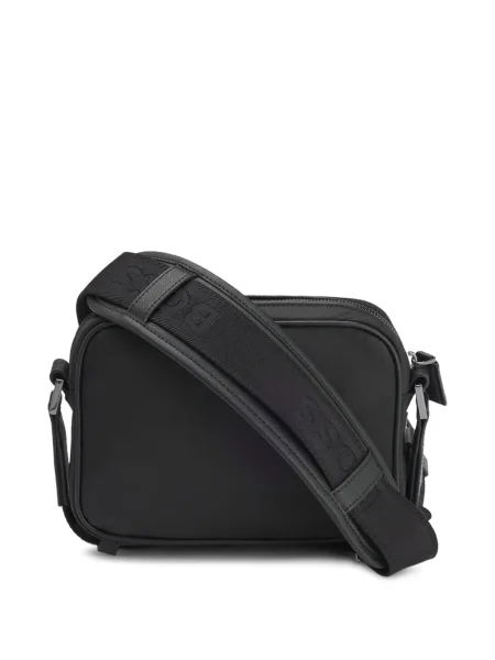 Crossbody taška Boss s autogramem černá