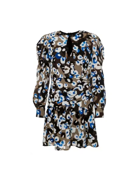 Sukienka Lala Berlin z dekoltem w serek