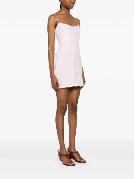 Rochie mini Cala De La Cruz roz