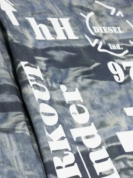 Dětské tričko Diesel šedé