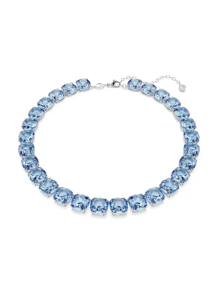 Swarovski lănțișor pentru femei zirconiu cubic MILLENIA albastru
