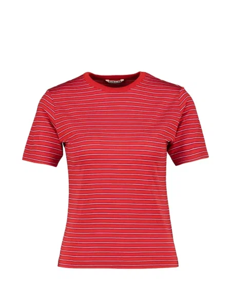 Tricou Auralee de lână roșu