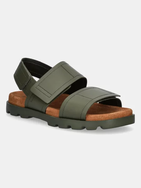 Кожени сандали Camper Brutus Sandal зелено