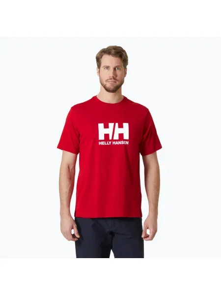 Férfi Helly Hansen Logo póló piros. Méret: XL piros