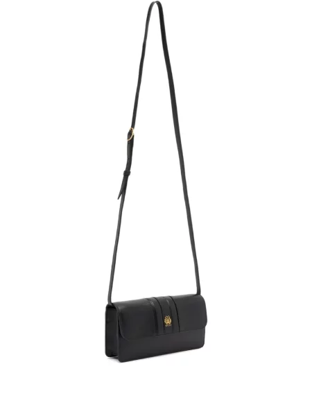 Geanta de piele Bally din piele negru
