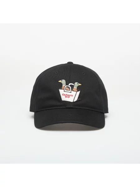 Czapka Carhartt WIP Bumper Sticker Cap Black Universal czarna