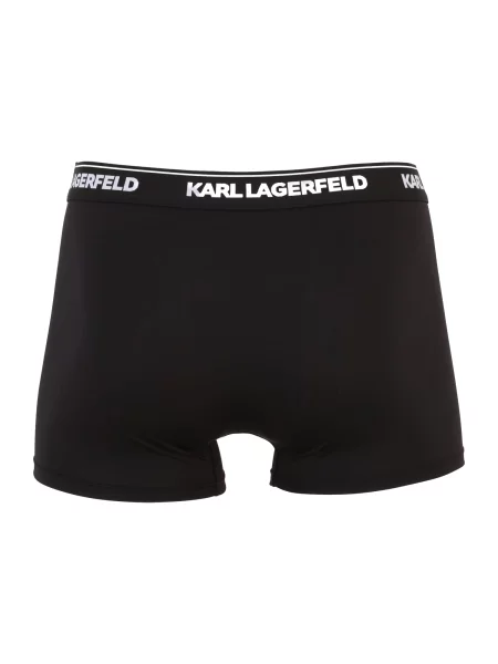 Karl Lagerfeld Boxerky čierna biela