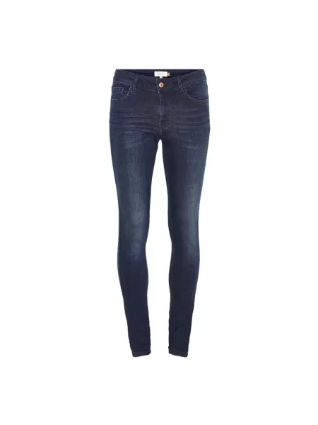 Jeansy skinny Part Two niebieskie