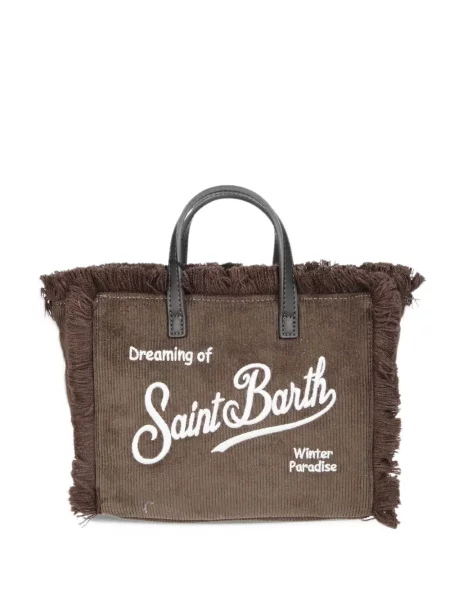 Shopper kabelka Mc2 Saint Barth hnedá